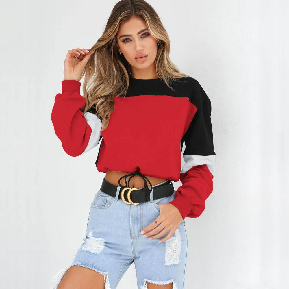 S-XL women o neck long sleeve tops blouse lady patchwork casual leisure brand autumn winter brand blouse tops
S-XL women o neck long sleeve tops blouse lady patchwork casual leisure brand autumn winter brand blouse tops