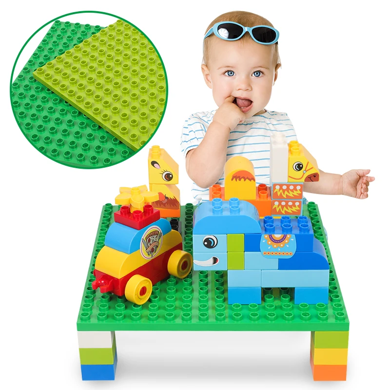 25X25CM Double Side Base Plate Blocks 16*16 Big Dots Baseplate Educational Building Toys For Children Compatible
25X25CM Double Side Base Plate Blocks 16*16 Big Dots Baseplate Educational Building Toys For Children Compatible