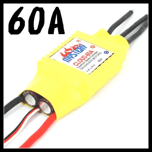 Mystery Cloud 60A brushless W/O BEC ESC RC Speed Controller For Rc Helicopter RC Airplane
Mystery Cloud 60A brushless W/O BEC ESC RC Speed Controller For Rc Helicopter RC Airplane