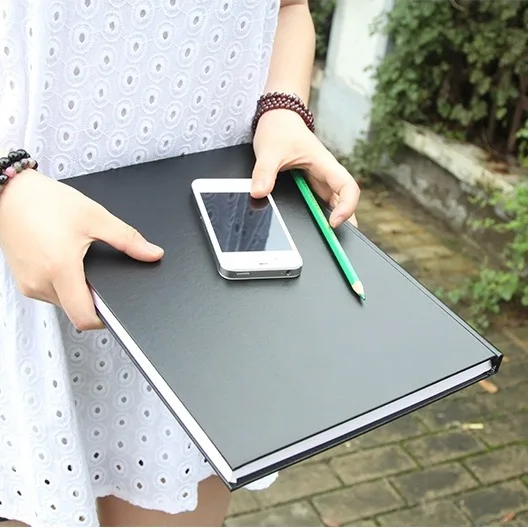 "Black Secret" Drawing Sketchbook Big Size Blank Papers Hard Cover Art Notebook Study Business Journal Stationery Gift
"Black Secret" Drawing Sketchbook Big Size Blank Papers Hard Cover Art Notebook Study Business Journal Stationery Gift