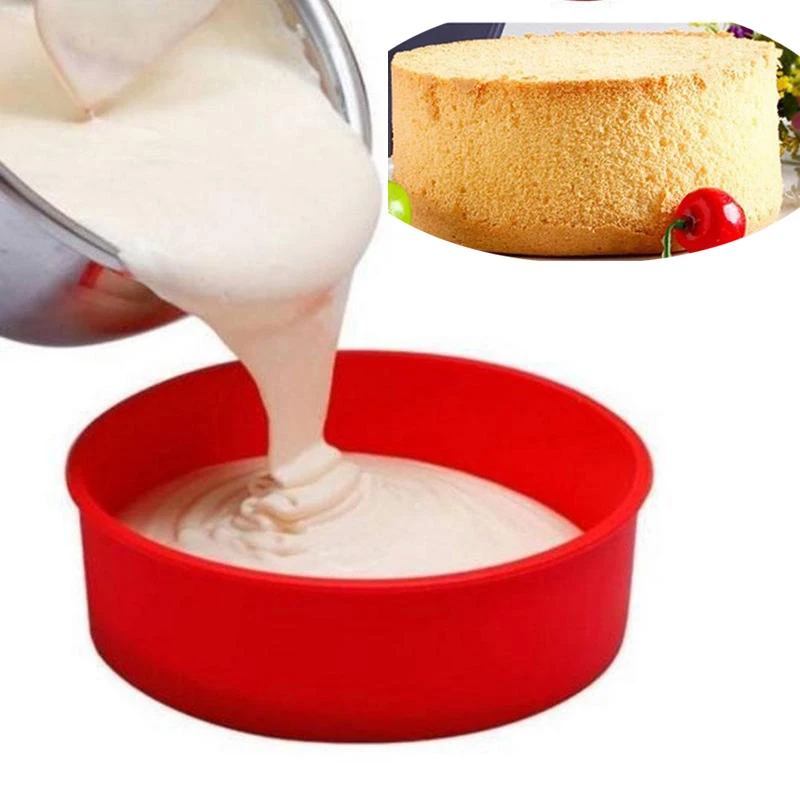 Round Shape Silicone Mold Cake Pan Baking Tools Mousse Mold Ice Creams Chocolates Pastry Art Pan Bakeware Cake Tools 4/6/8/9''
Round Shape Silicone Mold Cake Pan Baking Tools Mousse Mold Ice Creams Chocolates Pastry Art Pan Bakeware Cake Tools 4/6/8/9''