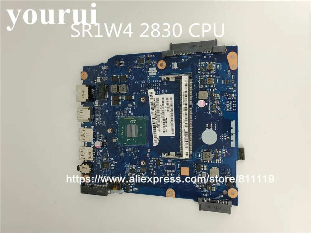 laptop motherboard FOR ACER ES1-511 NBMML11002 Z5W1M LA-B511P WITH CPU DDR3 Working well
laptop motherboard FOR ACER ES1-511 NBMML11002 Z5W1M LA-B511P WITH CPU DDR3 Working well