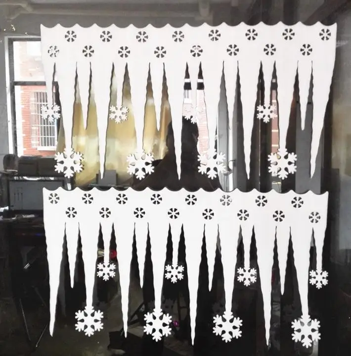 Foam snowflakes banner garland Elegant Snowflakes Bell Party Pennant Flag Banners Bunting Decoration for wedding Christmas
Foam snowflakes banner garland Elegant Snowflakes Bell Party Pennant Flag Banners Bunting Decoration for wedding Christmas