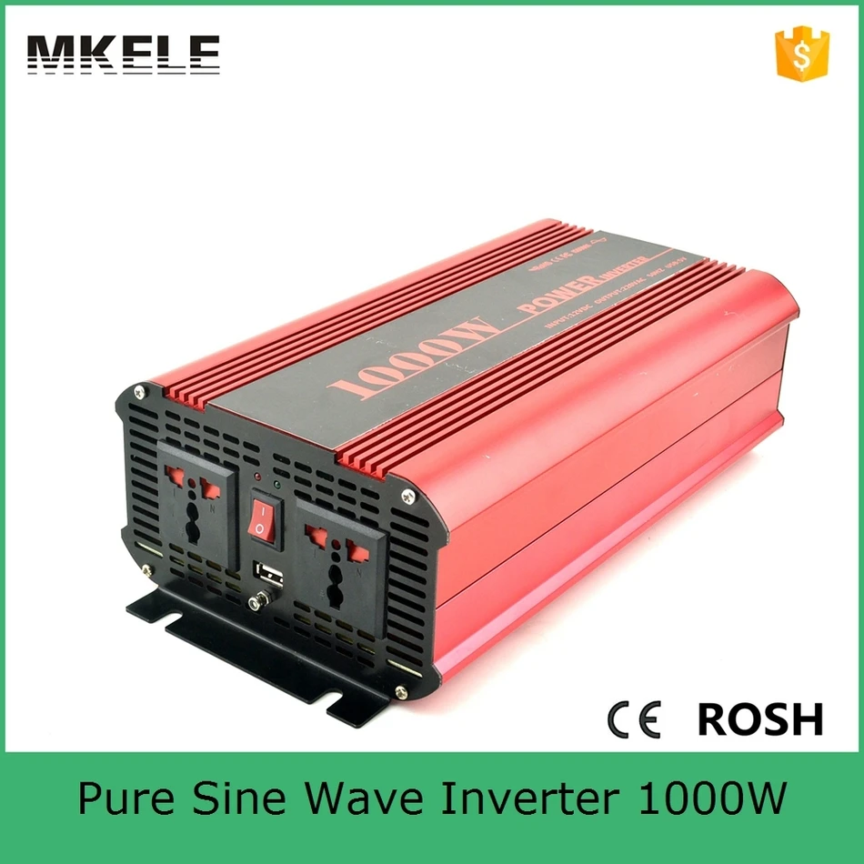 MKP1000 121R высокоэффективный 12vdc 110vac dc ac инвертор 1000 ватт настоящий синусоидальный