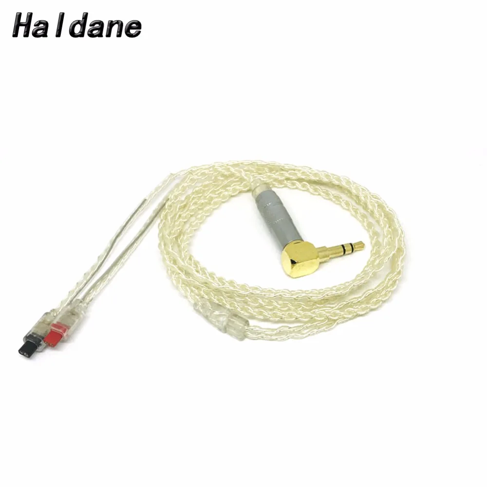 

Free Shipping Haldane DIY 3.5mm 4 Core Replacement Earphone Upgrade Cable For Audio Technica ATH im01 im02 im03 im04 im50 im70