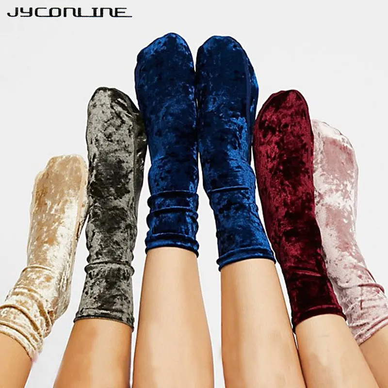 JYConline Fashion Velvet Socks Women Shiny Short Socks Hosiery Girls Winter Socks For Women Christmas Hipster Sox
JYConline Fashion Velvet Socks Women Shiny Short Socks Hosiery Girls Winter Socks For Women Christmas Hipster Sox