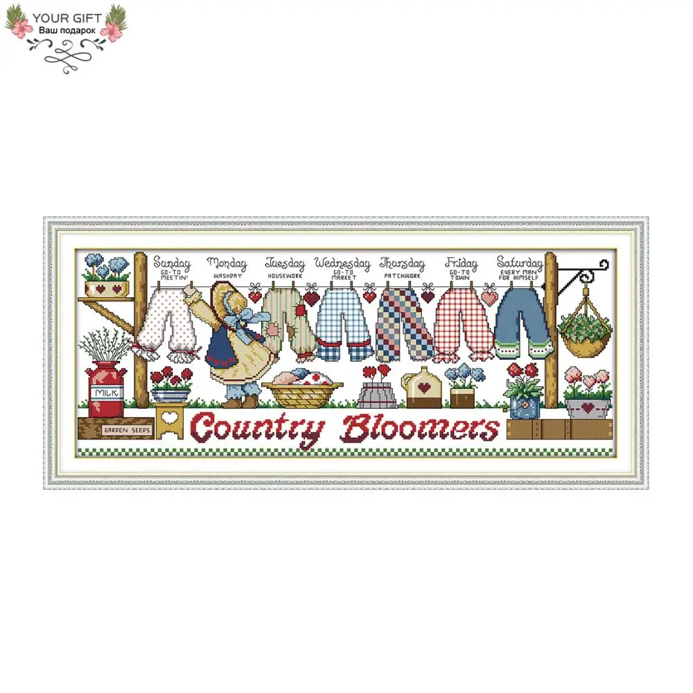 Your Gift C922 14CT 11CT Counted and Stamped Home Decor Drying The Cloth Needlework Needlepoint Embroidery DIY Cross Stitch kits
Your Gift C922 14CT 11CT Counted and Stamped Home Decor Drying The Cloth Needlework Needlepoint Embroidery DIY Cross Stitch kits
