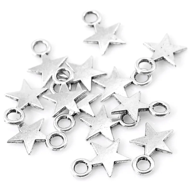 1500Pcs Pendants Star Pentagram Metal Silver Tone Jewelry DIY Findings Charms 11x9mm
1500Pcs Pendants Star Pentagram Metal Silver Tone Jewelry DIY Findings Charms 11x9mm
