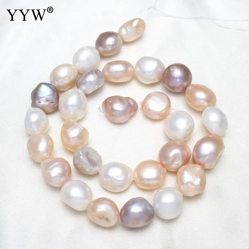 Natural Freshwater Pearl Loose Beads mixed colors 13-14mm Approx 0.8mm Sold Per Approx 15.7 Inch Strand
Natural Freshwater Pearl Loose Beads mixed colors 13-14mm Approx 0.8mm Sold Per Approx 15.7 Inch Strand