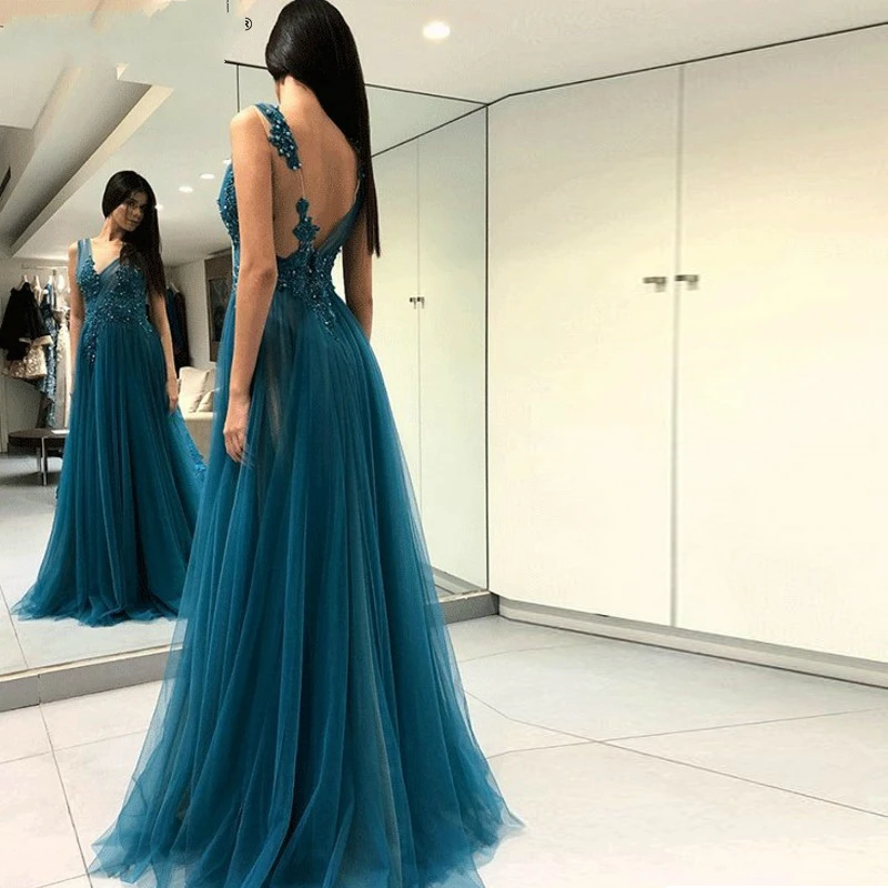Illusion Prom Dresses High Slit Tulle Prom Gown Appliques Beads vestido formatura Long Evening Prom Dresses-in Prom Dresses from
Illusion Prom Dresses High Slit Tulle Prom Gown Appliques Beads vestido formatura Long Evening Prom Dresses-in Prom Dresses from