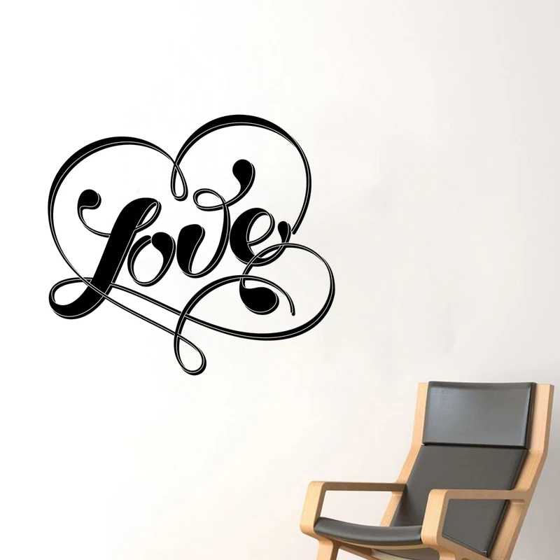 Creative Love Heart DIY Vinyl Wall Stickers Home Decoration Living room Bedroom Wall Decals Art Murals JG2652
Creative Love Heart DIY Vinyl Wall Stickers Home Decoration Living room Bedroom Wall Decals Art Murals JG2652