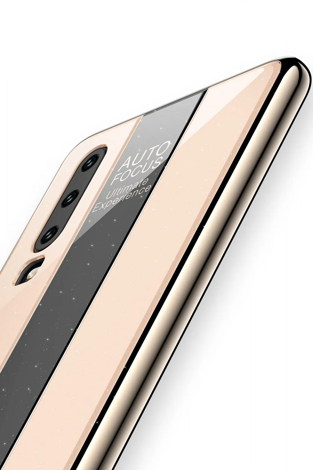 Чехол для Huawei P30 P20 Pro роскошный защитный чехол из ТПУ с краями и твердым