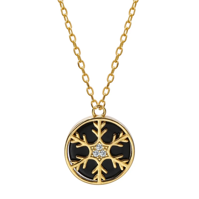 925 Sterling Silver New Designer Snowflake Pendant Necklace Women Fashion Fine Jewelry
925 Sterling Silver New Designer Snowflake Pendant Necklace Women Fashion Fine Jewelry