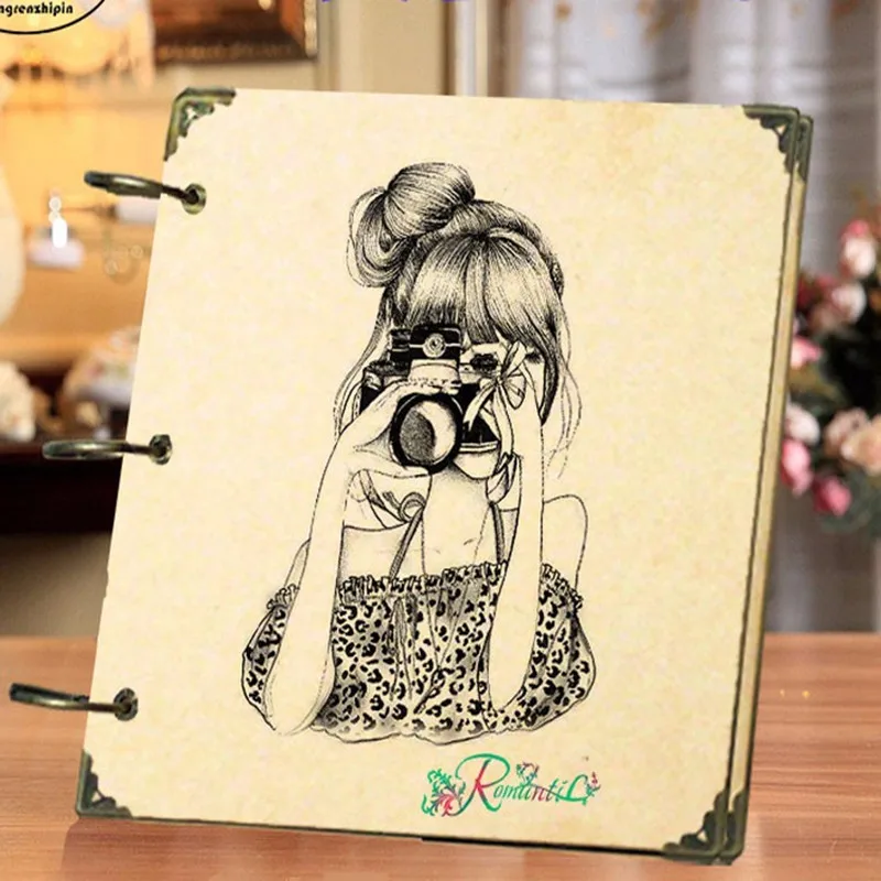 NEW 8 Inch Retro DIY Scrapbook Photo Album Weeding Travel Baby Album Craft Handmade Craft Paper Wedding Memory Photo Album
NEW 8 Inch Retro DIY Scrapbook Photo Album Weeding Travel Baby Album Craft Handmade Craft Paper Wedding Memory Photo Album