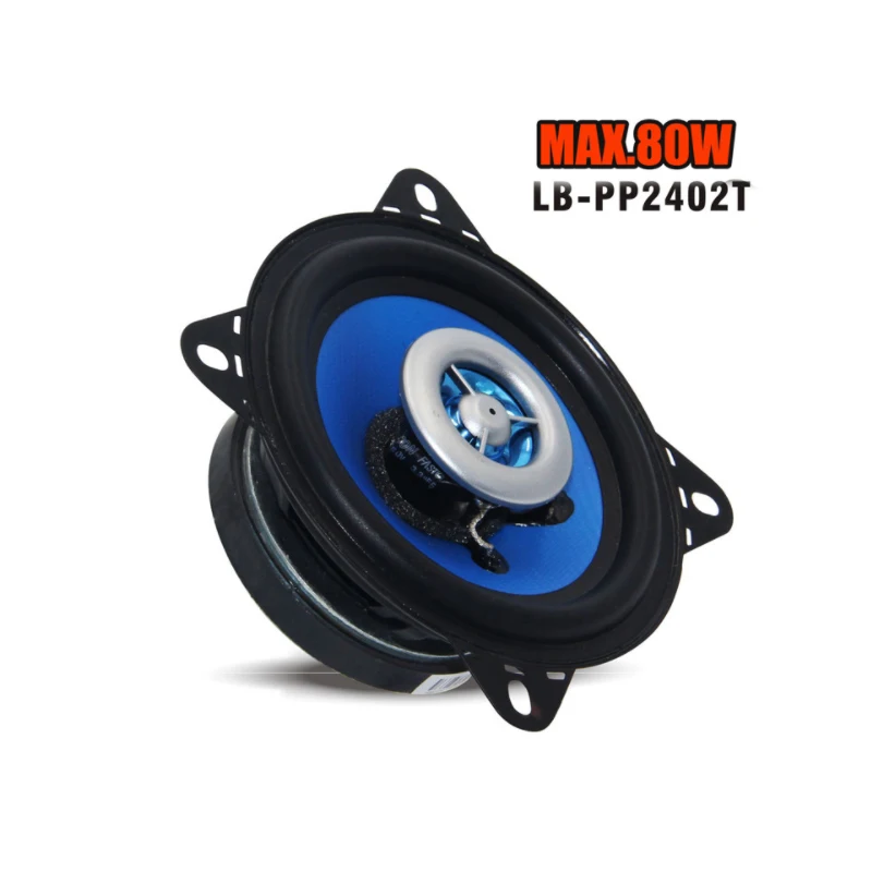 KYYSLB LB-PP2402T 4-дюймовый автомобильный коаксиальный динамик с высокими басами, автомобильный аудиодинамик PP Rubber Edge 80 Вт 12 В
KYYSLB LB-PP2402T 4-дюймовый автомобильный коаксиальный динамик с высокими басами, автомобильный аудиодинамик PP Rubber Edge 80 Вт 12 В