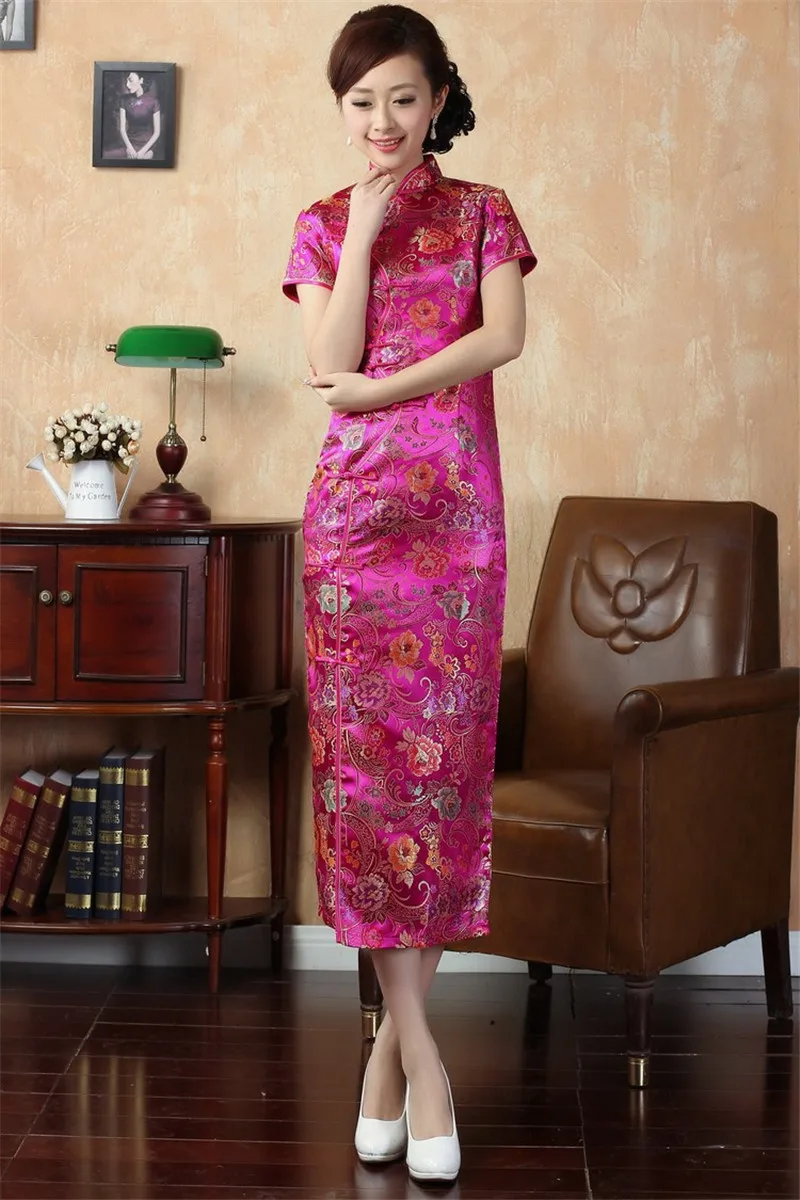 Shanghai Story Fashionable Qipao national trend chinese traditional dress faux silk long cheongsam chinese dress Qipao 5 color
Shanghai Story Fashionable Qipao national trend chinese traditional dress faux silk long cheongsam chinese dress Qipao 5 color