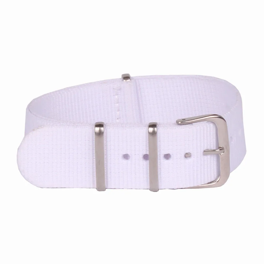 Brand New 20 mm Watchbands Man Women White Nato Fiber Woven Nylon Watch Straps Wristwatch Bands Buckle 20mm to the watches
Brand New 20 mm Watchbands Man Women White Nato Fiber Woven Nylon Watch Straps Wristwatch Bands Buckle 20mm to the watches