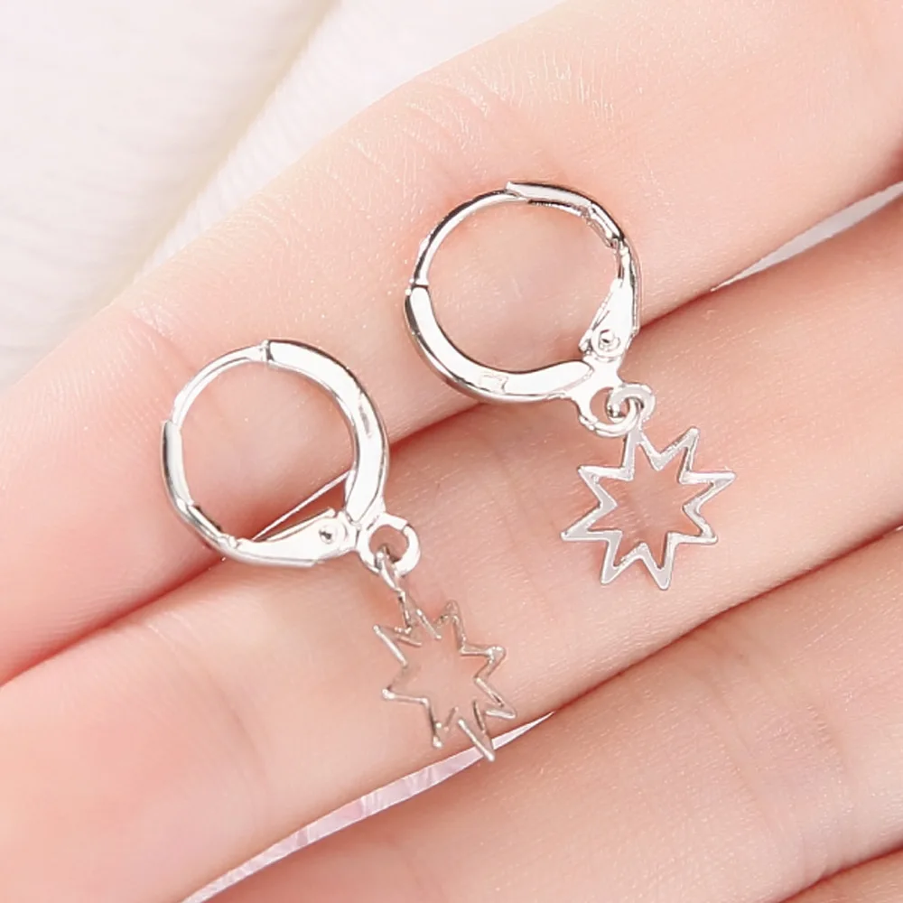 Korean Fashion New Earrings Wholesale Six-star Star Network Red With Simple Temperament Ladies Earrings Manufacturers Wholesale
Korean Fashion New Earrings Wholesale Six-star Star Network Red With Simple Temperament Ladies Earrings Manufacturers Wholesale