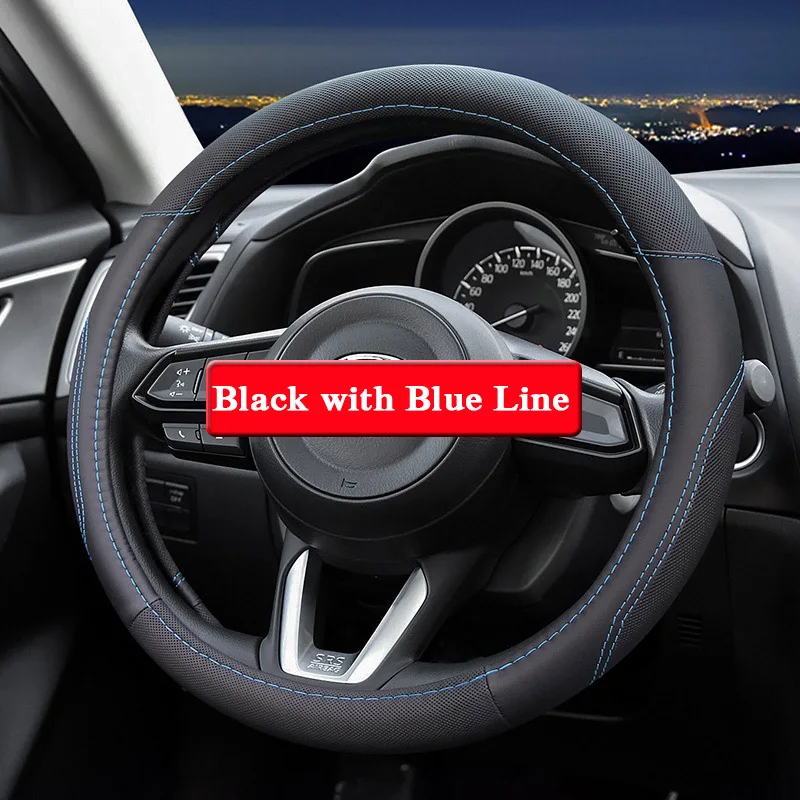 Car Styling PU Steering Wheel Hub Cover For Mazda 2th CX-5 2017-2018 Car Steering Wheels Cover Internal Decoration Accessories
Car Styling PU Steering Wheel Hub Cover For Mazda 2th CX-5 2017-2018 Car Steering Wheels Cover Internal Decoration Accessories