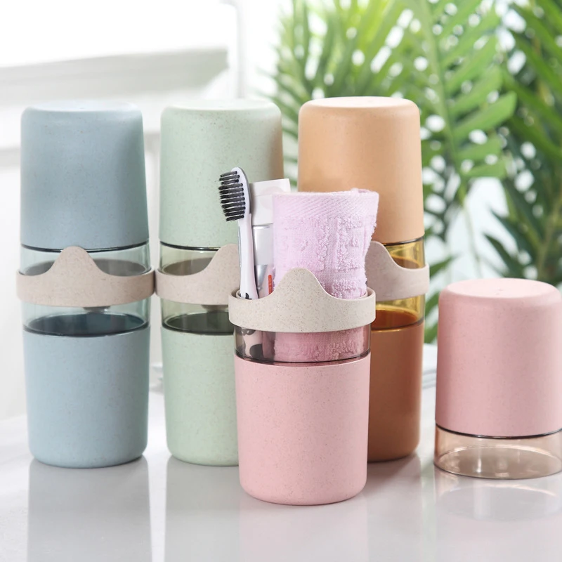1 PC Toothbrush Cup Portable Travel Supplies Toothpaste Holder Cups Eco-friendly Bathroom Tool Dual Use Tooth Mug JJJRY631
1 PC Toothbrush Cup Portable Travel Supplies Toothpaste Holder Cups Eco-friendly Bathroom Tool Dual Use Tooth Mug JJJRY631