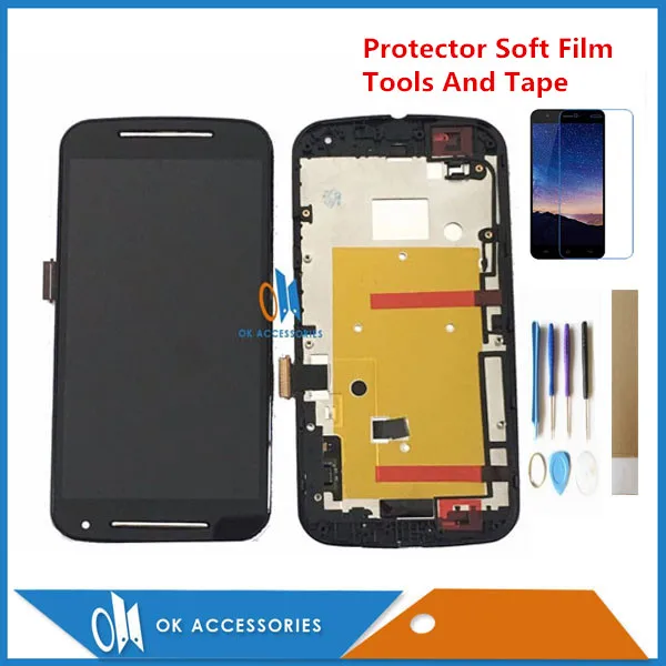 Черный цветной дисплей для Motorola MOTO G2 XT1068 XT1069 XT1063 ЖК-дисплей сенсорный экран дигитайзер с рамкой с набором
Черный цветной дисплей для Motorola MOTO G2 XT1068 XT1069 XT1063 ЖК-дисплей сенсорный экран дигитайзер с рамкой с набором