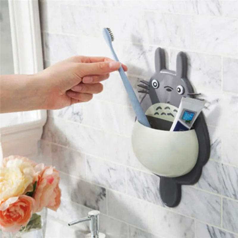 1Pcs Toothbrush Wall Mount Holder Cute Totoro Sucker Suction Bathroom Organizer Family Tools Accessories Bathroom Sets
1Pcs Toothbrush Wall Mount Holder Cute Totoro Sucker Suction Bathroom Organizer Family Tools Accessories Bathroom Sets
