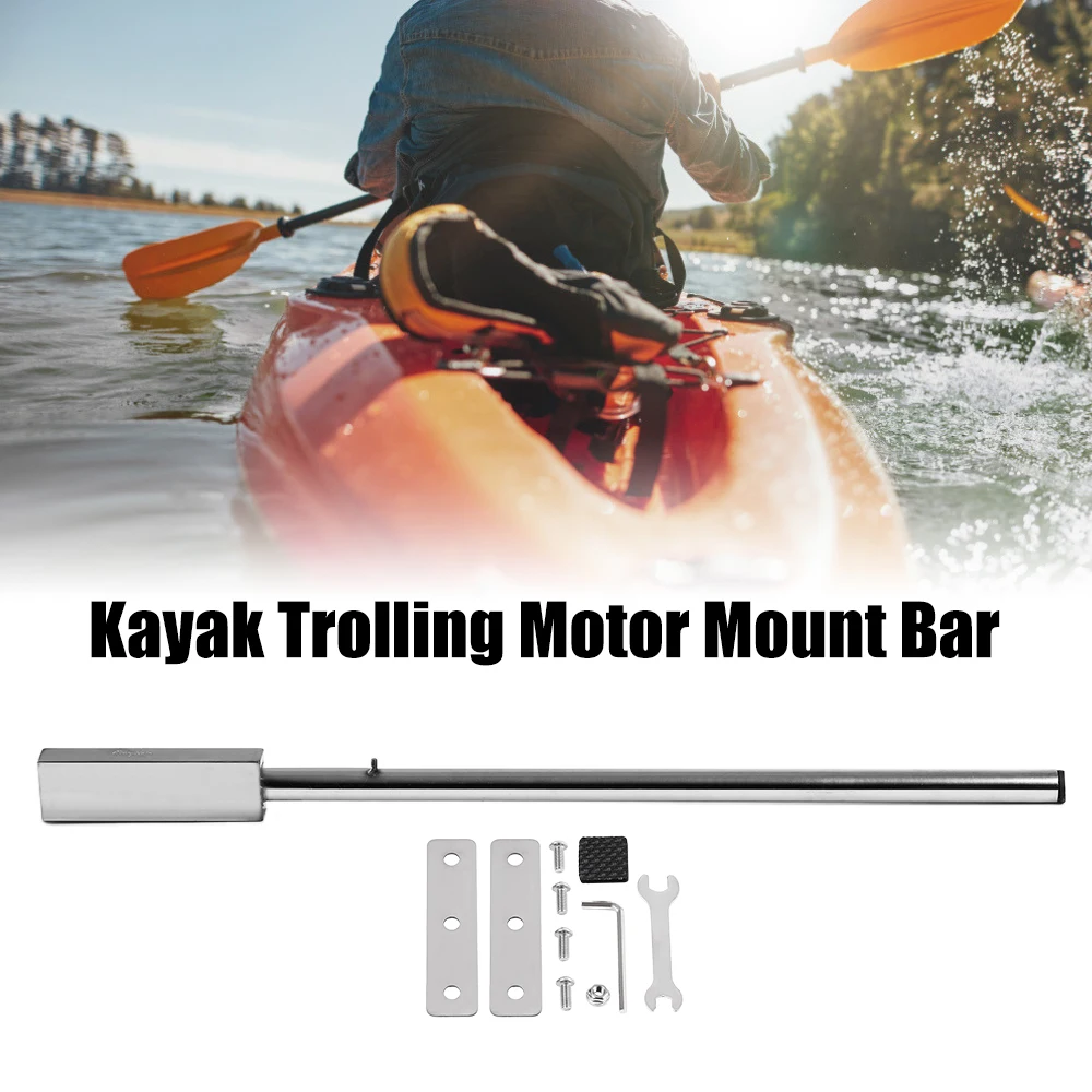 91cm Stainless Steel Kayak Trolling Motor Mount Bar with Hardware Boat Accessories Marine Kayak Trolling Motor Mount Bar
91cm Stainless Steel Kayak Trolling Motor Mount Bar with Hardware Boat Accessories Marine Kayak Trolling Motor Mount Bar