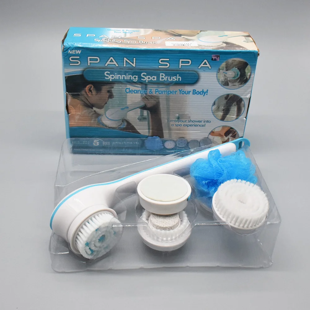 5 in 1 Electric Bath Shower Brush Body Bath Shower For Back Long Handled Back Brush Scrubber Spinning Spa Brush Bathroom Massage
5 in 1 Electric Bath Shower Brush Body Bath Shower For Back Long Handled Back Brush Scrubber Spinning Spa Brush Bathroom Massage