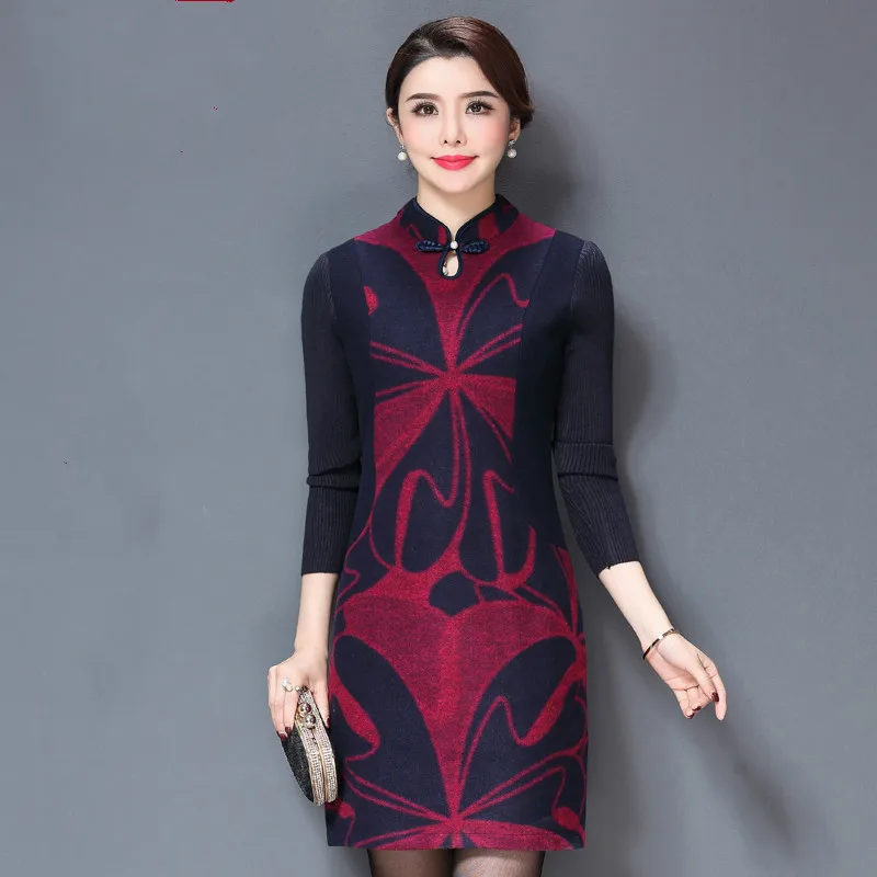 High Quality Fashion Spring Autumn Women Work Wear Plus Size Clothes Long Sleeves Middle Aged Mother Dress Slim Dresses
High Quality Fashion Spring Autumn Women Work Wear Plus Size Clothes Long Sleeves Middle Aged Mother Dress Slim Dresses