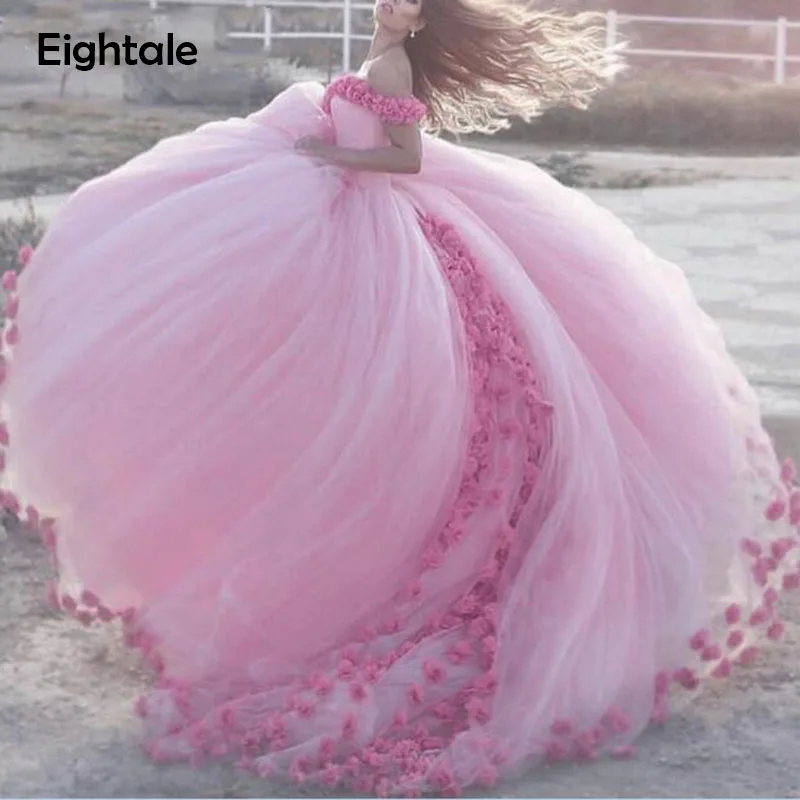 Cloud Flower Rose Wedding Dresses 2019 Long Tulle Puffy Ruffle Robe De Mariage Bridal Gown New Princess Wedding Gown
Cloud Flower Rose Wedding Dresses 2019 Long Tulle Puffy Ruffle Robe De Mariage Bridal Gown New Princess Wedding Gown