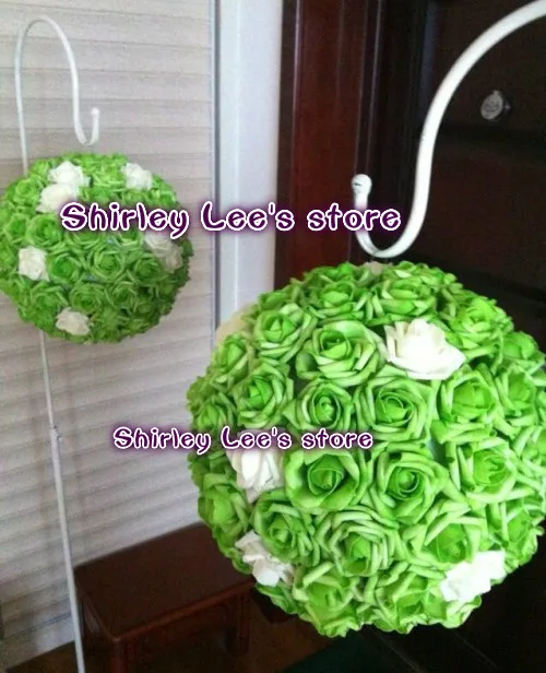 2013 New Arrival!!! ( 8pcs/lot) X 24cm Artificial Rose Ball Foam Kissing Ball Foam Wedding Ball Decoration
2013 New Arrival!!! ( 8pcs/lot) X 24cm Artificial Rose Ball Foam Kissing Ball Foam Wedding Ball Decoration