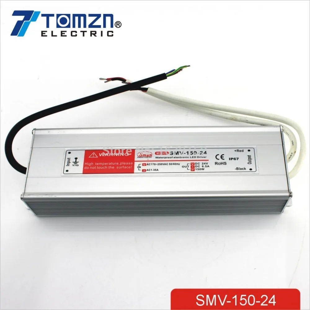 150W 24V 6.5A Водонепроницаемый Открытый одиночный выход импульсный источник питания SMPS
150W 24V 6.5A Водонепроницаемый Открытый одиночный выход импульсный источник питания SMPS