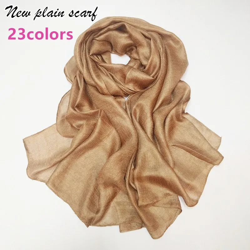 (100pcs) Women scarf shimmer plain scarves silklike soft muslim head hijab gorgeous pashmina echarpe wrap fashion muffler
(100pcs) Women scarf shimmer plain scarves silklike soft muslim head hijab gorgeous pashmina echarpe wrap fashion muffler