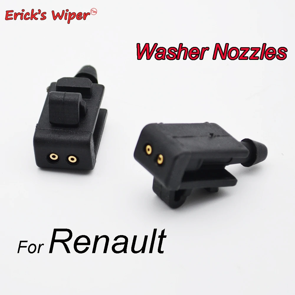 Erick's Wiper 2Pcs Front Windshield Wiper Washer Jet Nozzle For Renault Megane MK2 MK3 2002- 2015 OE#8200082347
Erick's Wiper 2Pcs Front Windshield Wiper Washer Jet Nozzle For Renault Megane MK2 MK3 2002- 2015 OE#8200082347