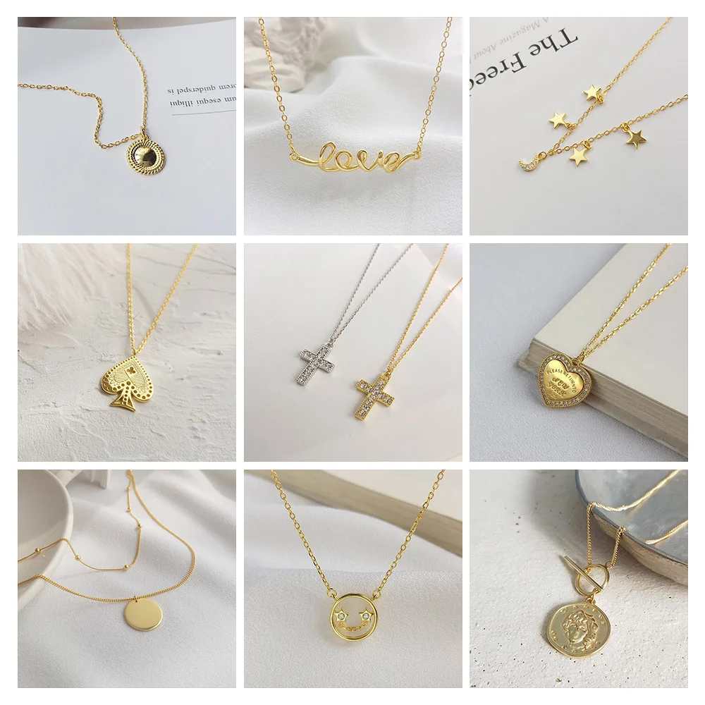 PONYKISS Trendy 100% 925 Sterling Silver New Golden Geometric Pendant Necklace For Women Party Holiday Fashion Accessory Gift
PONYKISS Trendy 100% 925 Sterling Silver New Golden Geometric Pendant Necklace For Women Party Holiday Fashion Accessory Gift