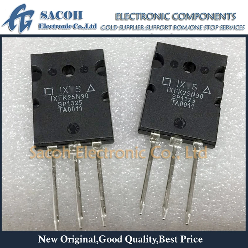 New Original 2PCS/Lot IXFK25N90 or IXFK24N90Q or IXFK24N80P TO-264 25A 900V HiPerRF Power MOSFET
New Original 2PCS/Lot IXFK25N90 or IXFK24N90Q or IXFK24N80P TO-264 25A 900V HiPerRF Power MOSFET