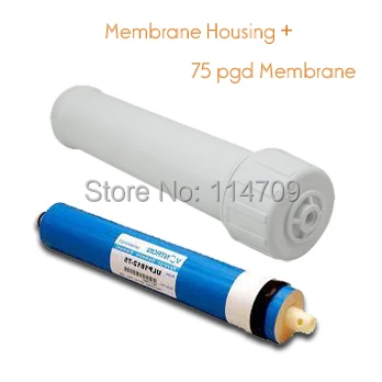 3 "x 13" RO мембранный корпус + 75 gpd мембрана для фильтра воды|ro membrane housing|75 gpdmembrane