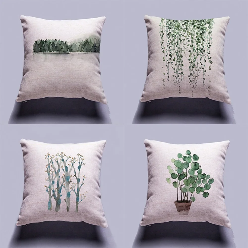 Cactus Cotton Linen Throw Cushion Cover Pillowcase Green Plants of Tropical Palm Telopea Ceriman Home Decorective Pillow Case
Cactus Cotton Linen Throw Cushion Cover Pillowcase Green Plants of Tropical Palm Telopea Ceriman Home Decorective Pillow Case
