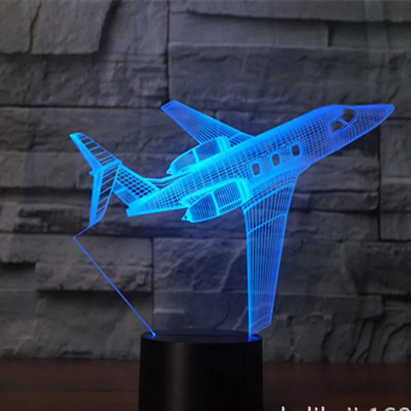 3D настольная лампа в виде самолета, светодиодный светильник, декоративный светильник с USB, 3D светильник в качестве рождественских подарков
3D настольная лампа в виде самолета, светодиодный светильник, декоративный светильник с USB, 3D светильник в качестве рождественских подарков