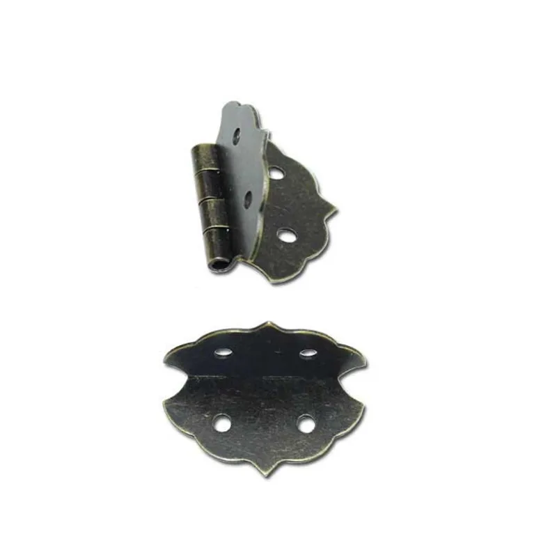 Wholesale Small Flower Cabinet Door Hinge,Door Butt Hinges For DIY Box,4 Holes Bronze Tone Bag Accessory,29*32mm,With Screws
Wholesale Small Flower Cabinet Door Hinge,Door Butt Hinges For DIY Box,4 Holes Bronze Tone Bag Accessory,29*32mm,With Screws