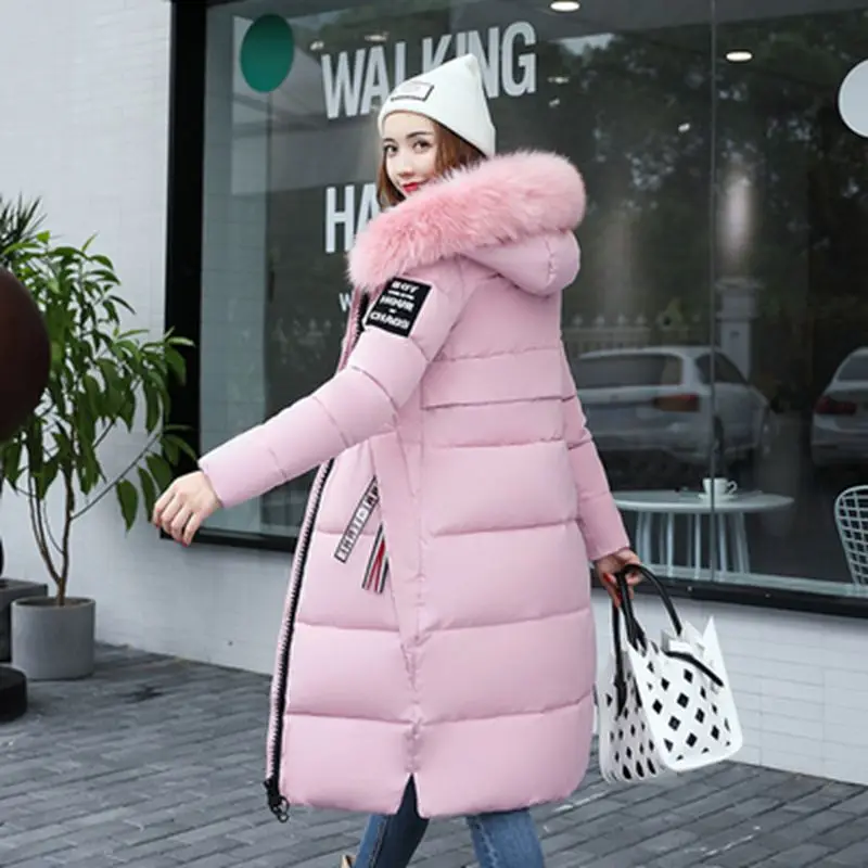 Brieuces 2022 Women's Down Parkas Winter Jacket Big Fur Collar Thick Slim Coat Fashion Hooded Cotton Outerwear Long Winter Woman
Brieuces 2022 Women's Down Parkas Winter Jacket Big Fur Collar Thick Slim Coat Fashion Hooded Cotton Outerwear Long Winter Woman