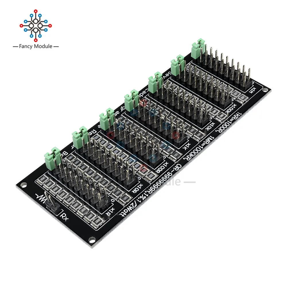 1R - 9999999R Программируемый Регулируемый SMD резистор, ползунковый резистор, плата, точность шаг 1R 1% 1/2 ватт-Модуль 200 в
1R - 9999999R Программируемый Регулируемый SMD резистор, ползунковый резистор, плата, точность шаг 1R 1% 1/2 ватт-Модуль 200 в