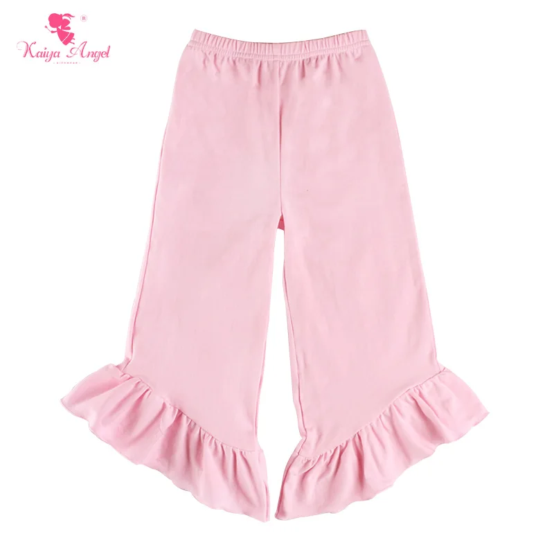 Kaiya Angel New Arrivals Cotton Ruffles Pants Toddler Girls Candy Color Flare Clothes Princess Birthday Party Pink One Piece
Kaiya Angel New Arrivals Cotton Ruffles Pants Toddler Girls Candy Color Flare Clothes Princess Birthday Party Pink One Piece