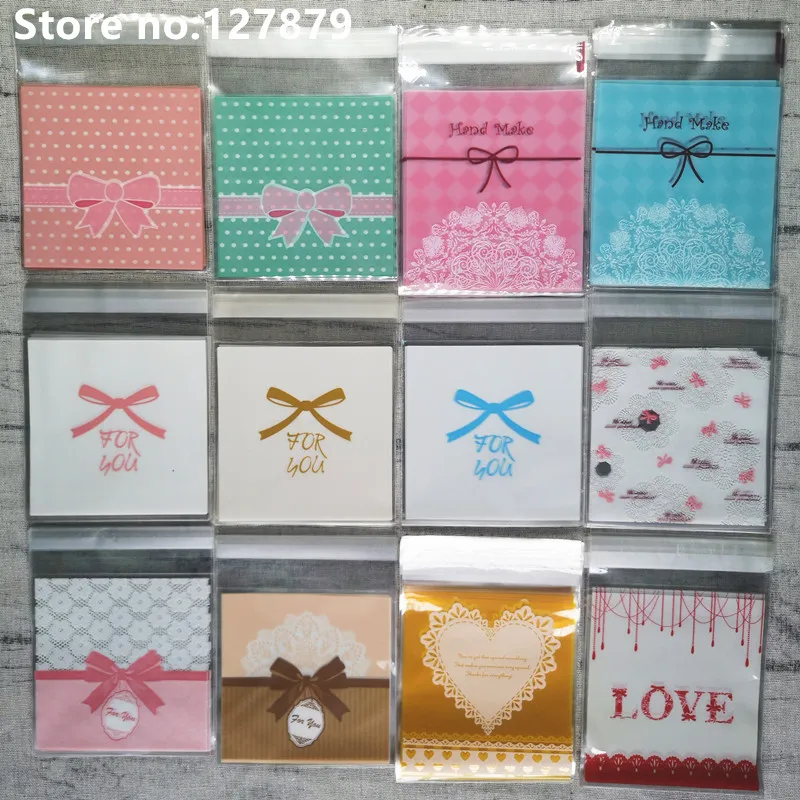 50/100P 10x10cm Bow-Knot Gifts Bags Wedding Cookie Packaging Self-Adhesive Plastic Bags For Biscuits Birthday Candy Cake Package
50/100P 10x10cm Bow-Knot Gifts Bags Wedding Cookie Packaging Self-Adhesive Plastic Bags For Biscuits Birthday Candy Cake Package
