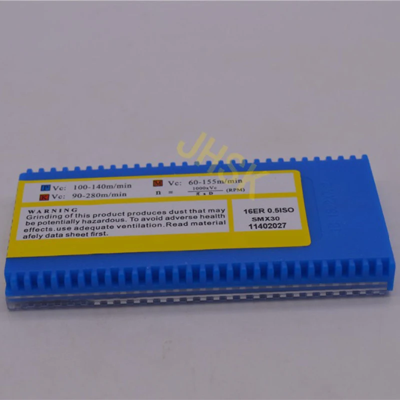 10pcs 16ER 0.5ISO SMX30 Carbide Insert For Threading Turning Tool Boring BAR cnc
10pcs 16ER 0.5ISO SMX30 Carbide Insert For Threading Turning Tool Boring BAR cnc