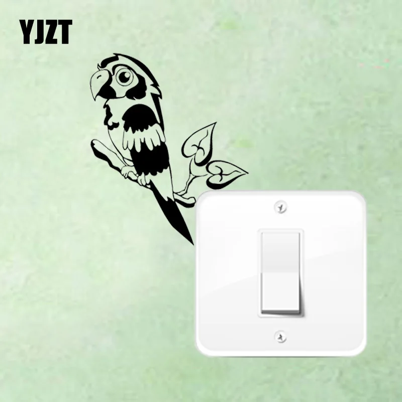YJZT Interesting Cartoon Pattern Wall Switch Stickers Living Room Decor Vinyl Decal Parrot Bird 17SS0126
YJZT Interesting Cartoon Pattern Wall Switch Stickers Living Room Decor Vinyl Decal Parrot Bird 17SS0126