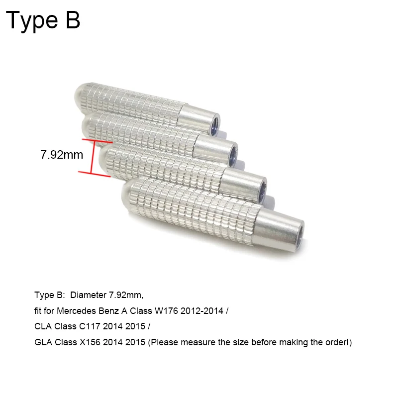 Для Mercedes Benz Cla Gla C E Glc Gle Glk Class W176 W205 W213 X253 W166 W212 Штифт замка двери Болт Ручка Кнопка Накладка Крышка
Для Mercedes Benz Cla Gla C E Glc Gle Glk Class W176 W205 W213 X253 W166 W212 Штифт замка двери Болт Ручка Кнопка Накладка Крышка
