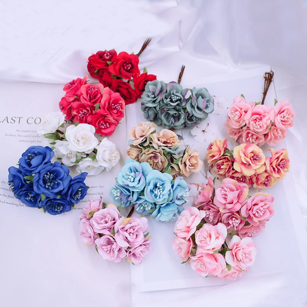 6pcs/lot Silk Roses Fake Stamen Plastic Diy Christmas Garland Home Wedding Decor Bridal Accessories Clearance Artificial Flowers
6pcs/lot Silk Roses Fake Stamen Plastic Diy Christmas Garland Home Wedding Decor Bridal Accessories Clearance Artificial Flowers