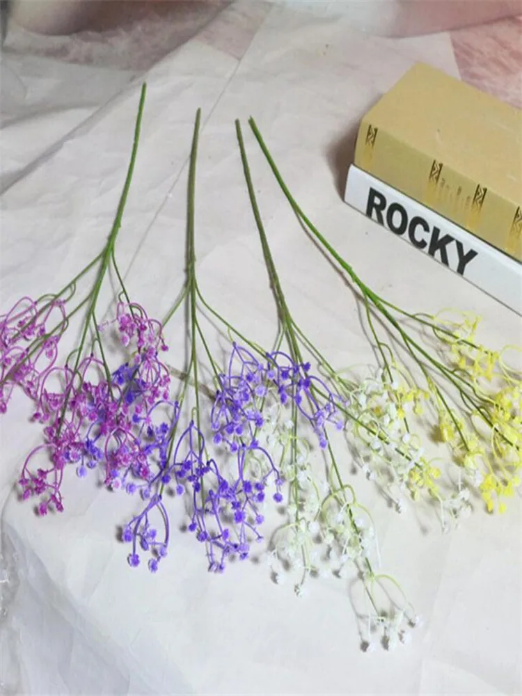 58CM Gypsophila Artificial Flowers Artificial Floral Silk Fake Pom Poms Flower For Wedding Party Home Decoration Bouquet
58CM Gypsophila Artificial Flowers Artificial Floral Silk Fake Pom Poms Flower For Wedding Party Home Decoration Bouquet
