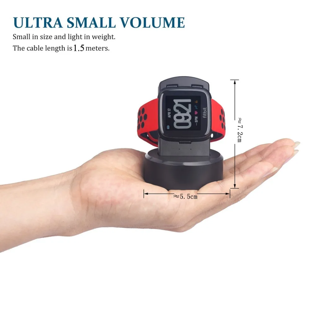 Charger stand For Fitbit Versa Watch Stand Cradle Holder for Fitbit Versa LED Indicator Charger support SmartWatch Accessories
Charger stand For Fitbit Versa Watch Stand Cradle Holder for Fitbit Versa LED Indicator Charger support SmartWatch Accessories